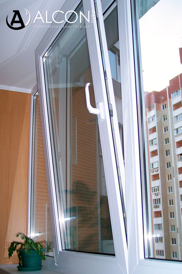 Поворотно-откидные алюминиевые окна в Владимире